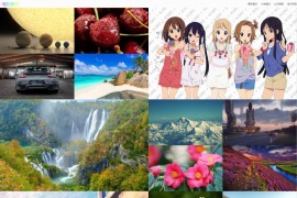 「亲测」php电脑壁纸源码-酷炫壁纸分享下载网站源码 自动采集+自适应手机端