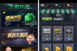 王者扑克俱乐部完整源码/德州扑克/扑克牛加水/三公/牛牛