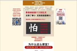 「亲测」景德瓷器竞价单页源码-html瓷器产品推广页源码下载+搭建教程