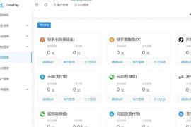 小呆支付/快手免ck/快手小店保证金/兼容易支付支付系统源码